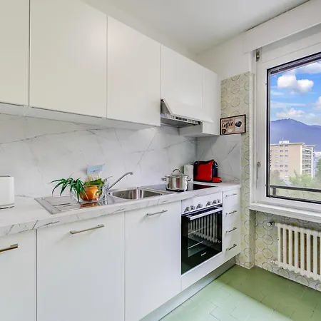 Apartment Lido Apartment Locarno With Balcony And Parking - Happy Rentals *